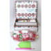 DIAMOND EMBROIDERY (SET) - NEW YEAR'S BALLS IN A GIFT BOX