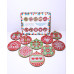 DIAMOND EMBROIDERY (SET) - NEW YEAR'S BALLS IN A GIFT BOX