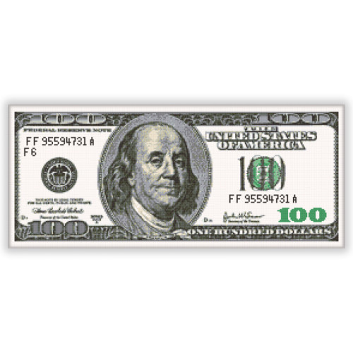 Алмазна вишивка (набір) 100 DOLLARS
