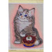 Diamond embroidery (set) Sweet tooth cat