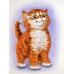 Diamond embroidery (set) Red cat