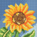 Diamond embroidery (set) Daisies in a pot