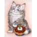 Diamond embroidery (set) Sweet tooth cat