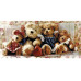 Diamond Embroidery (set) Family of toys