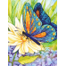 Diamond embroidery (set) Butterfly and flowers