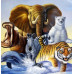 Diamond embroidery (set) Animals