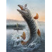 Diamond embroidery (set) Pike