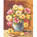 Diamond embroidery (set) Vase with tulips