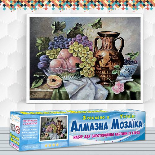 Diamond embroidery (set) Still life with amphora