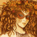 Diamond embroidery (set) Girl - autumn