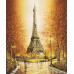 Diamond embroidery (set) Autumn in Paris