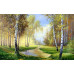 Diamond embroidery (set) Birch grove