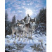 Diamond embroidery (set) a pack of wolves