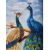 Diamond embroidery (set) Peacocks in love