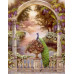 Diamond embroidery (set) Peacock in the arch