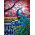 Diamond embroidery (set) Peacock at sunset