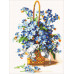 Diamond embroidery (set) forget-me-not