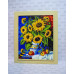 Diamond embroidery (set) sunflowers in a vase