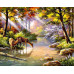 Diamond Embroidery (set) Waterhole by the stream