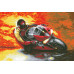 Diamond embroidery (set) Motorcyclist