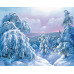 Diamond embroidery (set) Snow forest