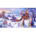 Diamond embroidery (set) Winter landscape