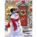 Diamond embroidery (set) Happy snowman