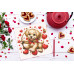 Diamond embroidery (set on a stretcher) Dog Cupid DMF-465
