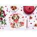 Diamond embroidery (set on a stretcher) Pet Beagle DMF-470