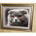 Diamond embroidery (set) Lop-eared cat