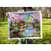 Diamond embroidery (set) Sakura by the lake