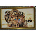 Diamond Embroidery (set) Fire leopard