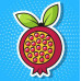 Diamond embroidery (set UA) Pomegranate